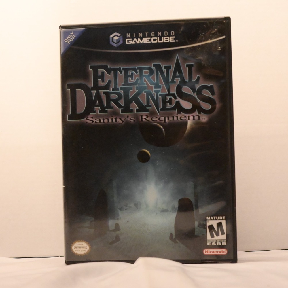 Eternal Darkness Sanity's Requiem GameCube Complete Case Manual Disc
